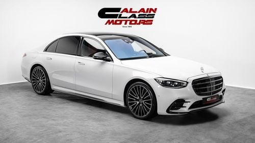 Mercedes-Benz S 500 4MATIC - 2025 - GCC Specs - Under Warranty and Service Contract
