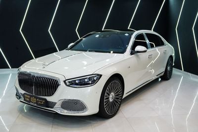 Mercedes Maybach S680 Maybach Maybach Rear Executive Package, Burmester 4D Audio, Gargash Warranty + Service!!