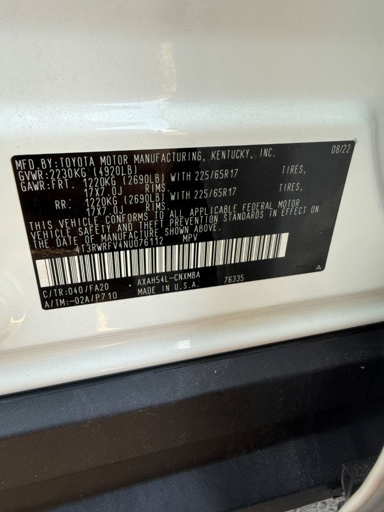 Toyota RAV4 RAV4 xle Hybrid 4x4