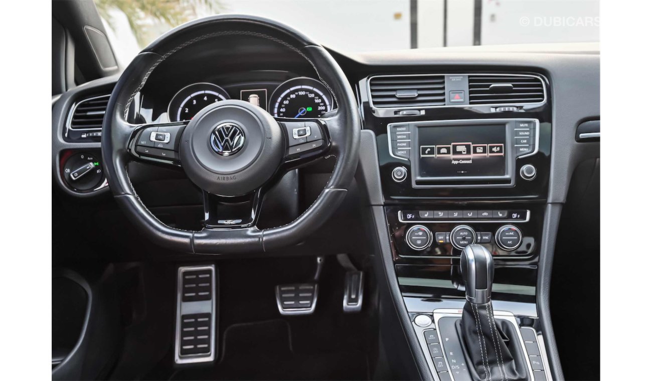 Volkswagen Golf R - Full Option - GCC - AED 1,841 Per Month - 0% DP