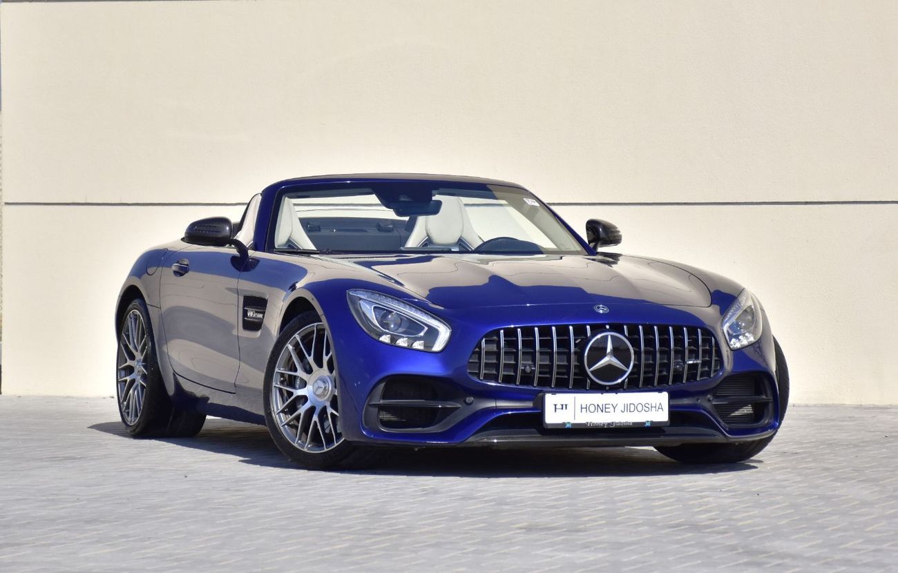 Mercedes-Benz AMG GT EXCELLENT DEAL for our Mercedes Benz AMG GT ( 2018 Model ) in Blue Color GCC Specs