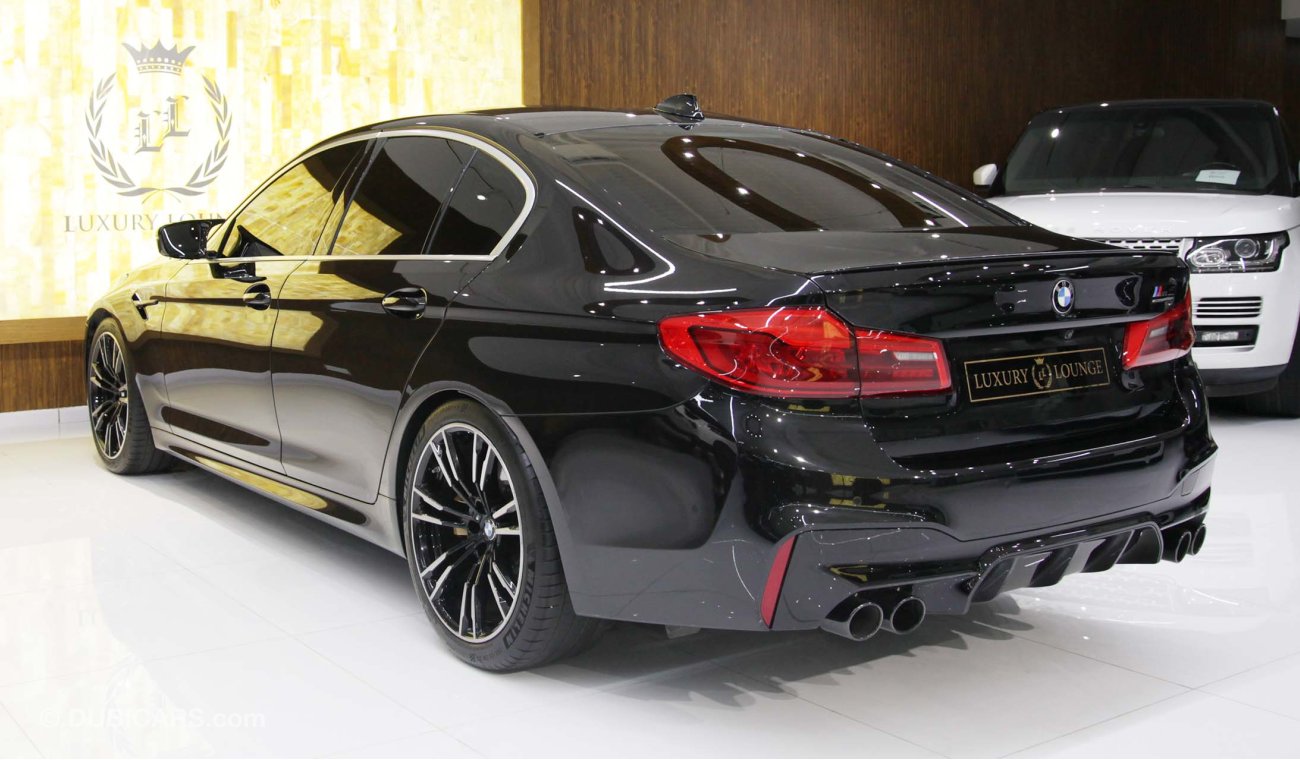 BMW M5 COMPETITION PACKAGE, GCC. UNDER WARRANTY AND CONTRACT SERVICE