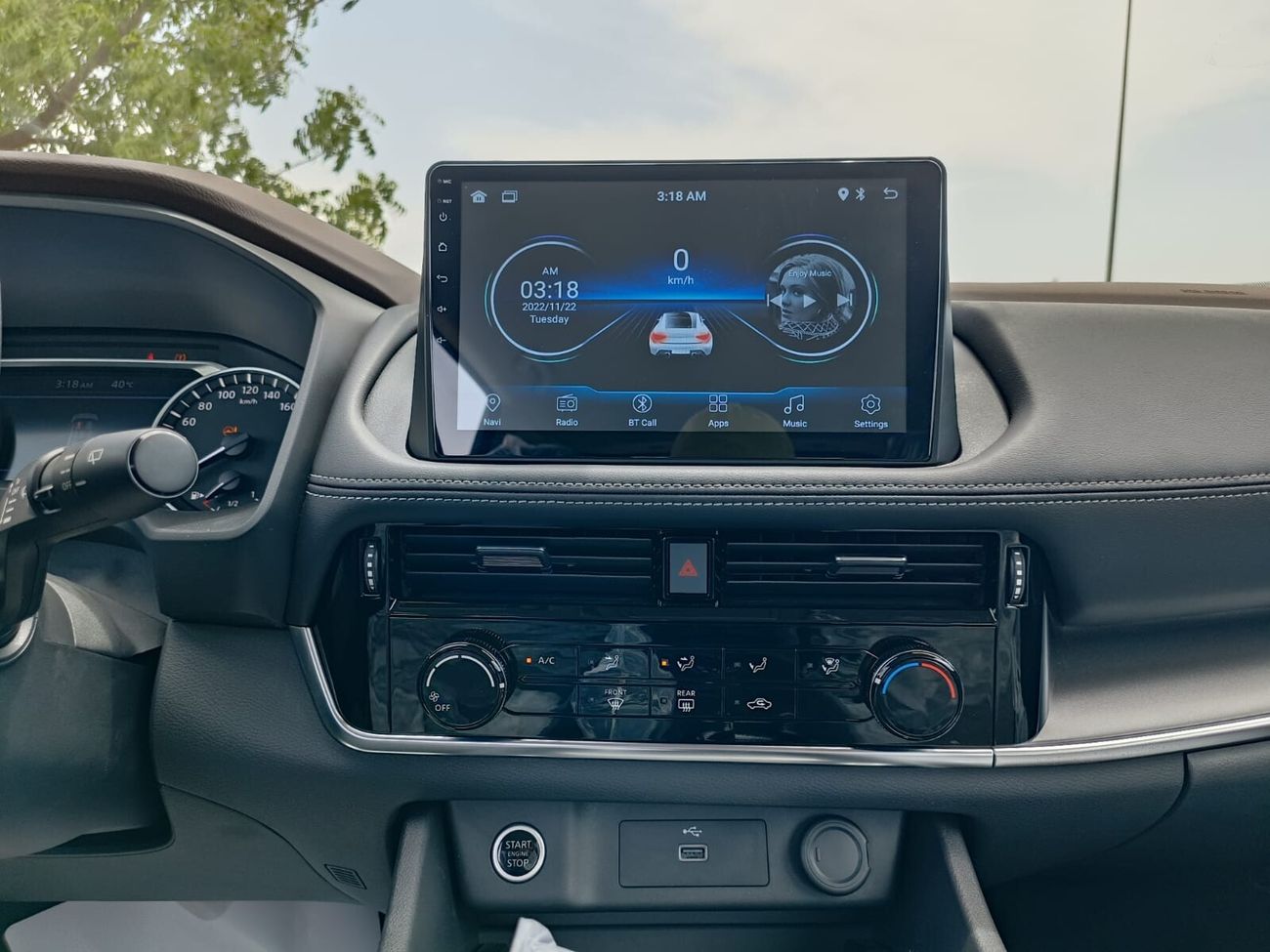 نيسان إكس تريل S, 2.5L PETROL / PUSH START / DVD+CAMERA / 4WD (CODE # 67753)