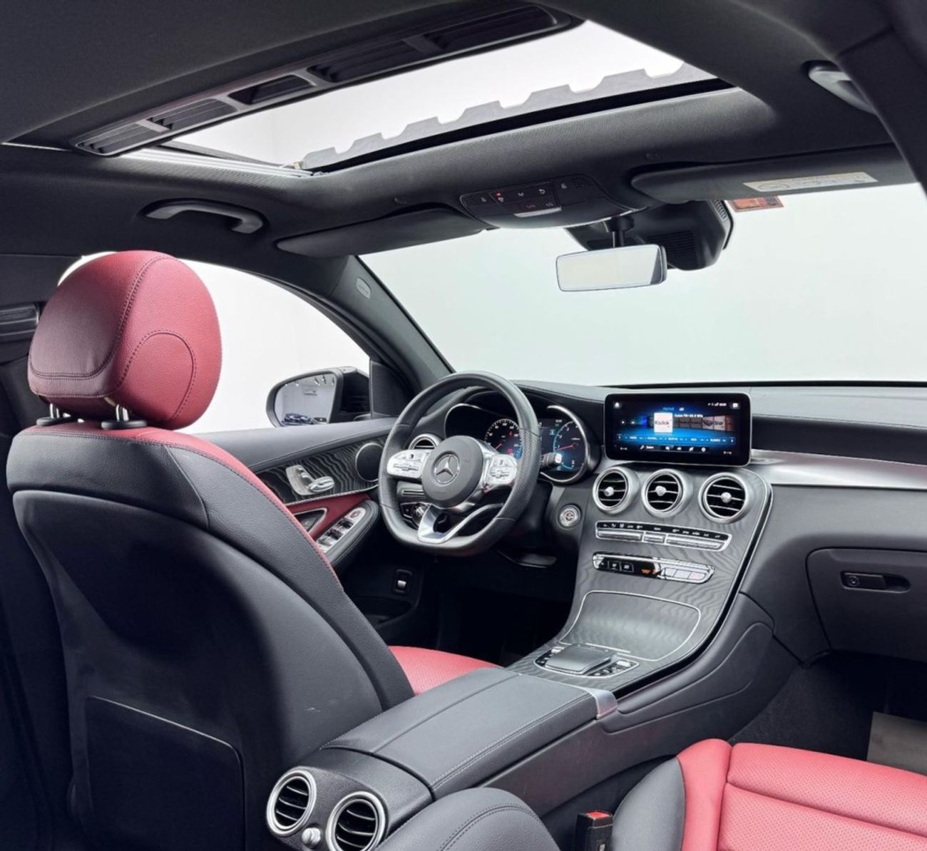 Mercedes-Benz GLC 200 2023 Mercedes Benz GLC200 AMG 4MATIC Coupe, 2028 Mercedes Warranty + Service Pack, Very Low Kms, GCC