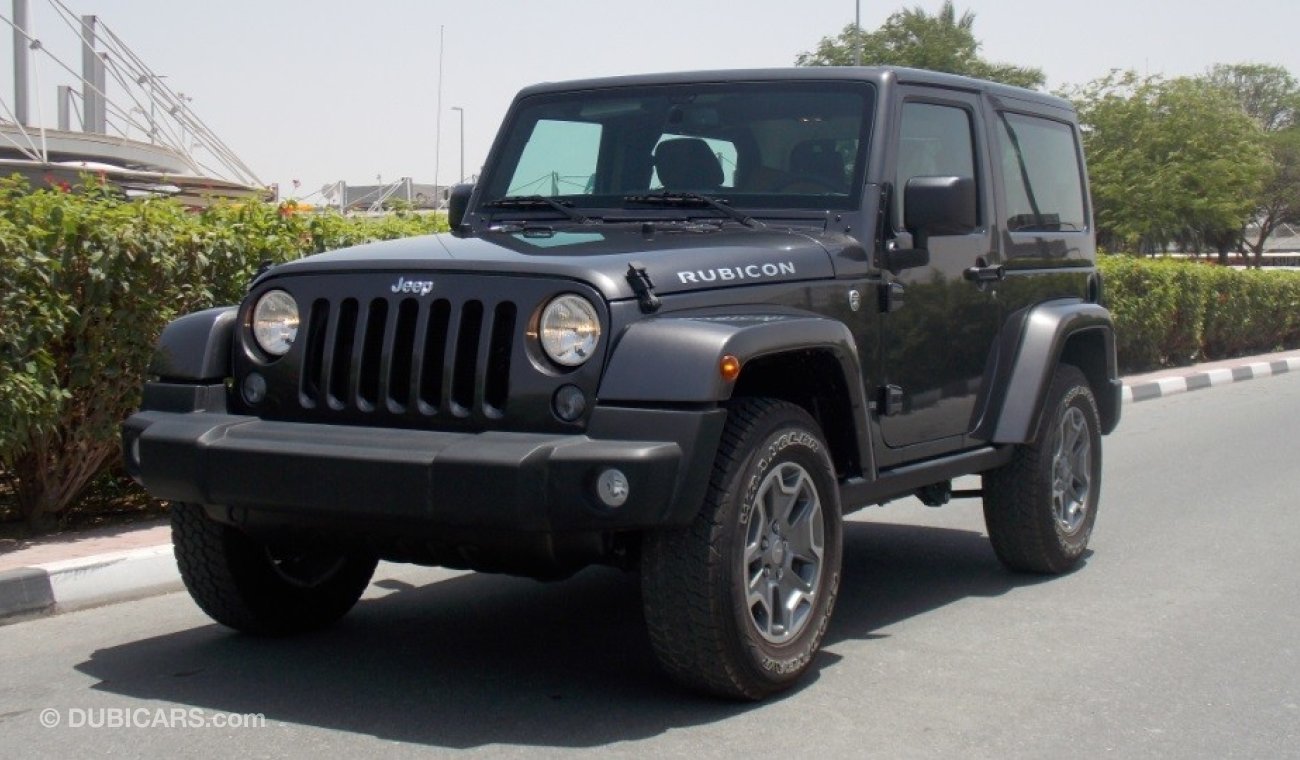 Jeep Wrangler Brand New 2016 RUBICON 3.6L V6 GCC DSS OFFER