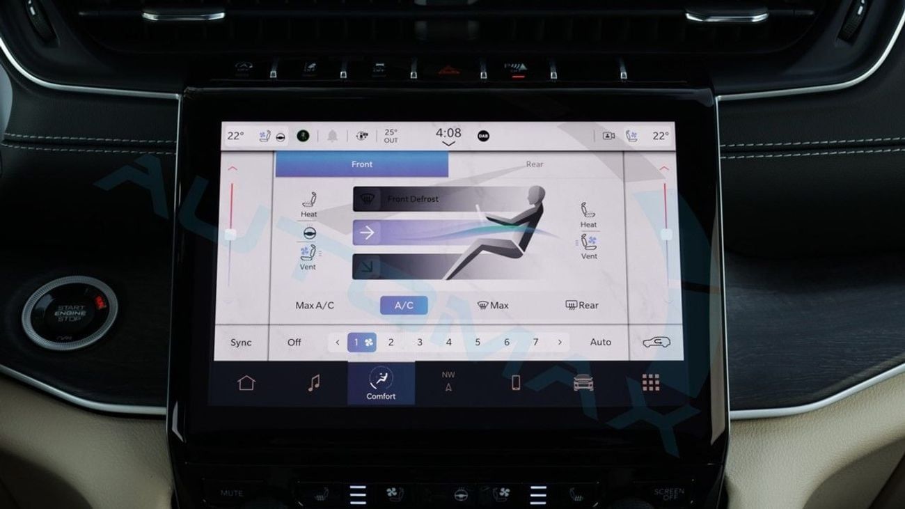 Jeep Grand Cherokee L LIMITED PLUS LUXURY V6 3.6L 4X4 2025 GCC 0Km With 3 Years Or 60,000 Km Warranty @Official Dealer