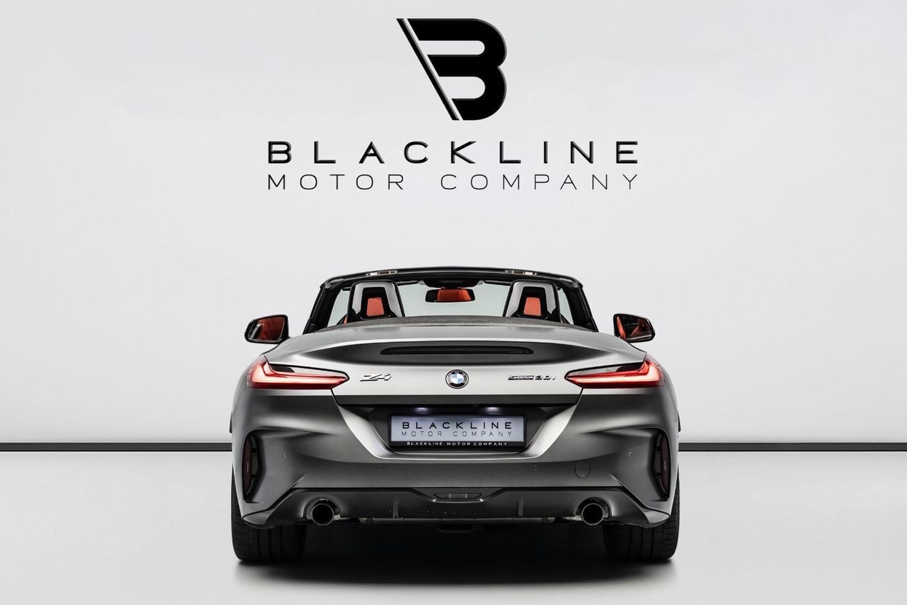 BMW Z4 BUY NOW, PAY 2027 | THE BLACKLINE STANDARD |  2030 Warranty + Service, GCC, Low KM's