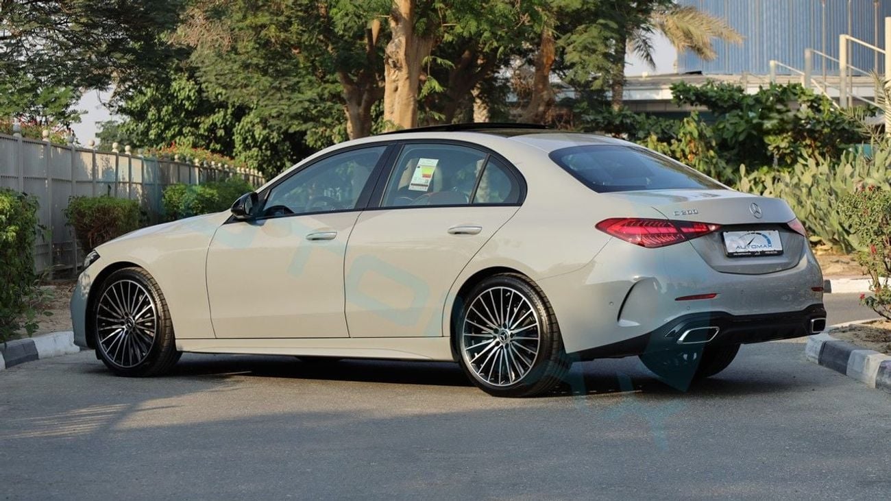 مرسيدس بنز C 200 AMG Premium EQ Boost 1.5L RWD 2026 GCC 0Km With 2 Years Unlimited Mileage Warranty @Official Dealer