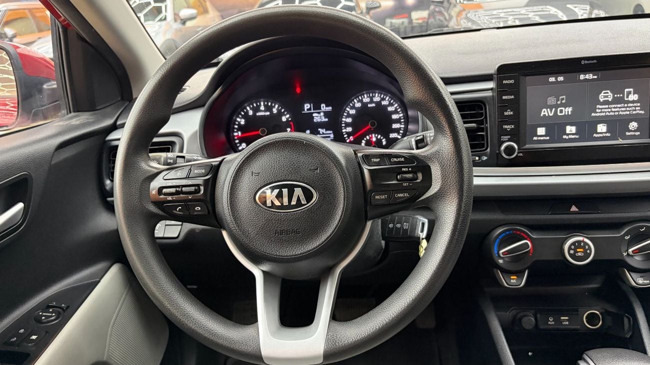 Kia Rio LX 1.4L Sedan  NO CONVENIENCE FEES | UNDER WARRANTY | CERTIFIED PRE-OWNED | 0% DOWN PAYMENT