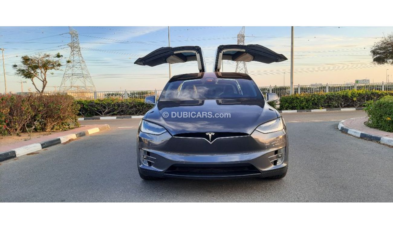 Used TESLA MODEL X 100 D GCC WARRANTY TESLA FULL TOP OPTION ORGINAL