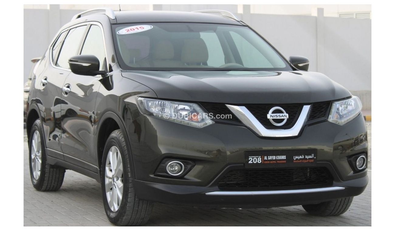 نيسان إكس تريل SL SL نيسان إكس تريل 2015 خليجي رقم 2 بحالة ممتازة بدون حوادث بدون صبغ