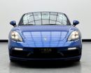 بورش بوكستر 718 GTS 2.5L 2018 Porsche 718 Boxster GTS, 2027 Porsche Warranty, Porsche Service History, GCC