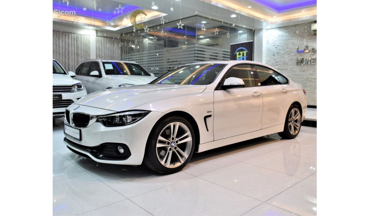 BMW 420i EXCELLENT DEAL for our BMW 420i Sport GranCoupe 2018 Model!! in White Color! GCC Specs