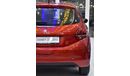 Peugeot 208 EXCELLENT DEAL for our Peugeot 208 1.6L ( 2019 Model ) in Red Color GCC Specs