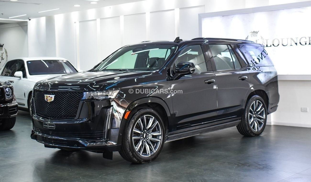 Cadillac Escalade CADILLAC ESCALLADE 600 SPORT PLATINUM 2023 GCC UNDER WARRANTY AND SERVICE CONTRACT