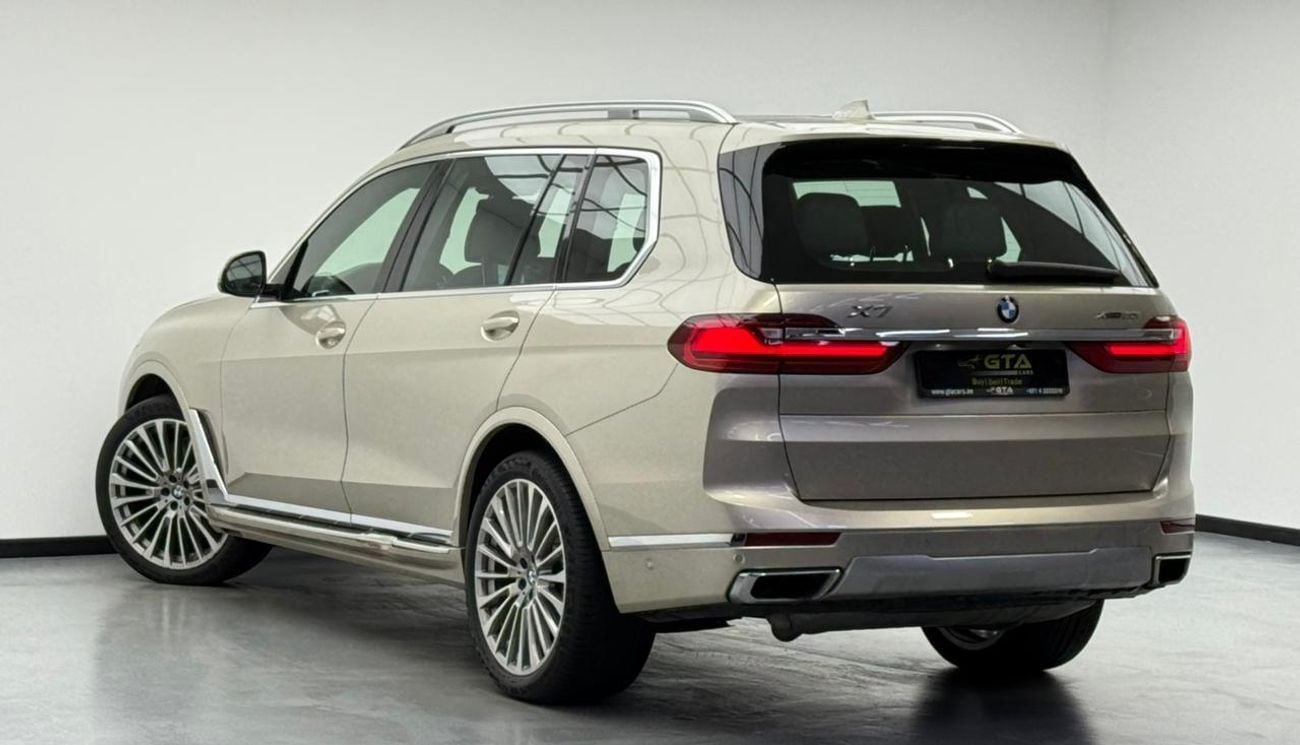 BMW X7 50i 4.4L 2019 BMW X7 xDrive50i, Warranty, Full BMW Service History, 7 Seater, Fully Loaded, GCC