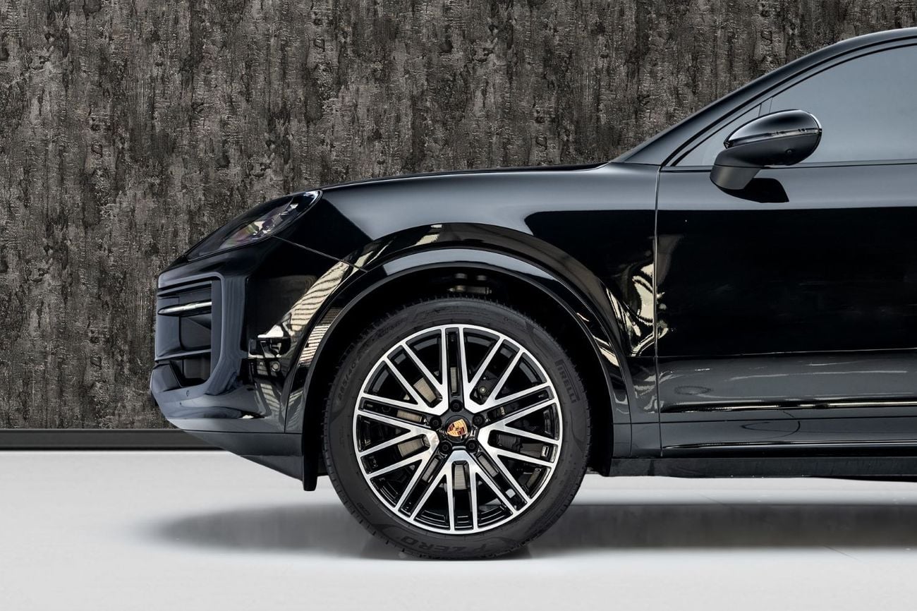 Porsche Cayenne STANDARD BUY NOW, PAY LATER | THE BLACKLINE STANDARD | 2027 Porsche Warranty, Low KM's, GCC