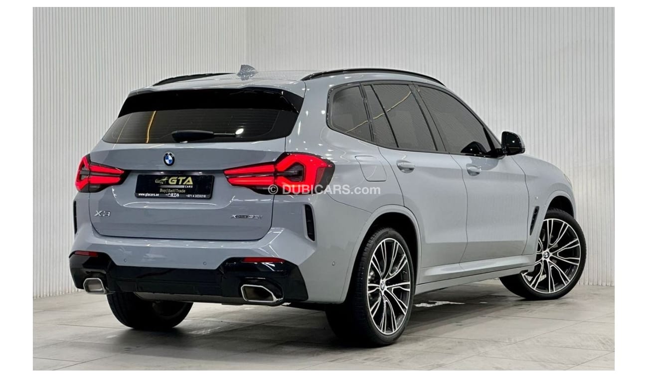BMW X3 xDrive 30i 2022 BMW X3 xDrive30i M-Sport, June 2027 BMW Warranty & Service Pack, Full Options, Low K