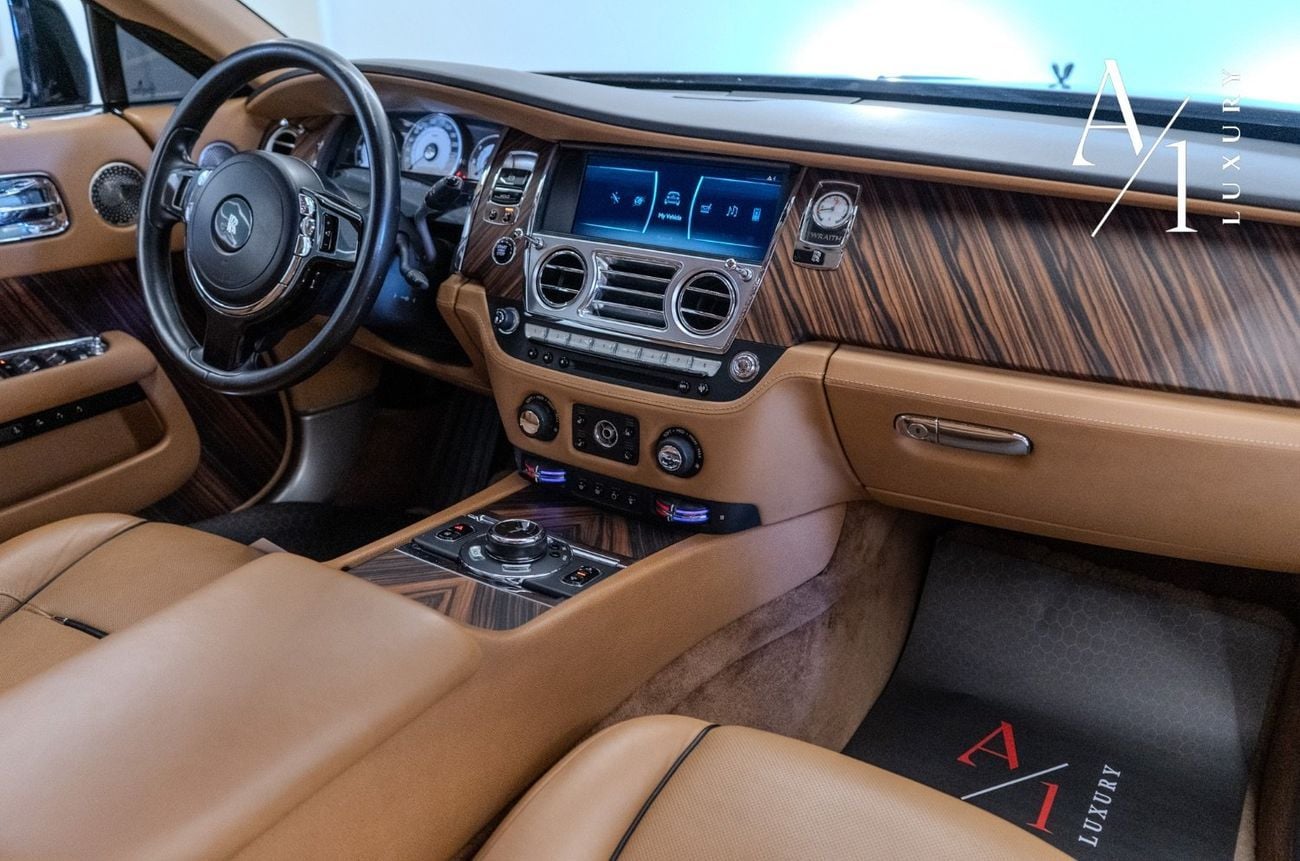 Rolls Royce Wraith 2015 Rolls Royce Wraith, Converted To 2018 Black Badge, Fully Loaded, Excellent Condition, GCC Spec
