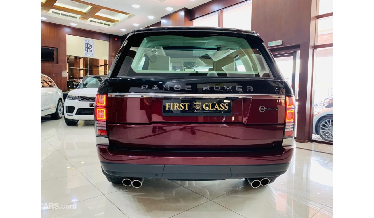 Land Rover Range Rover SVAutobiography Dealer warranty GCC 2016