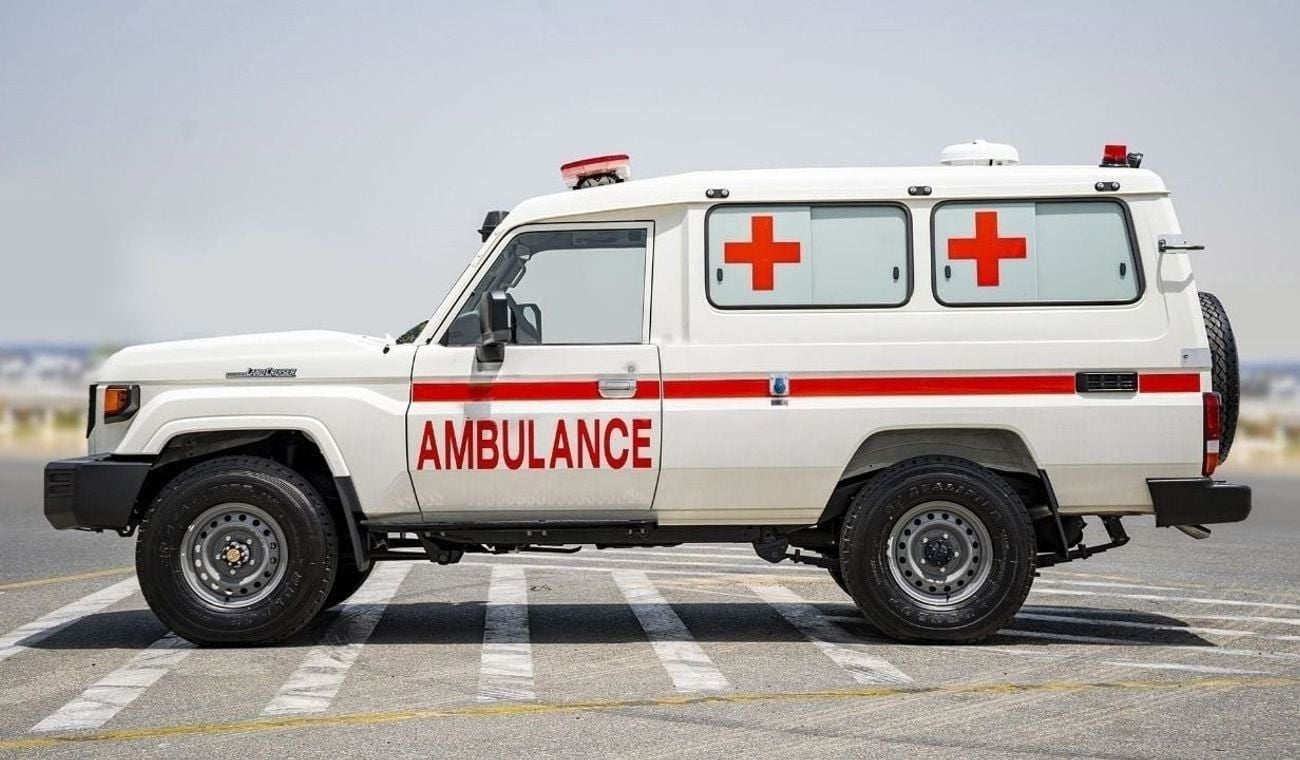 تويوتا لاند كروزر 70 Toyota land cruiser Hardtop LC 78 4.2L ambulance MY2024