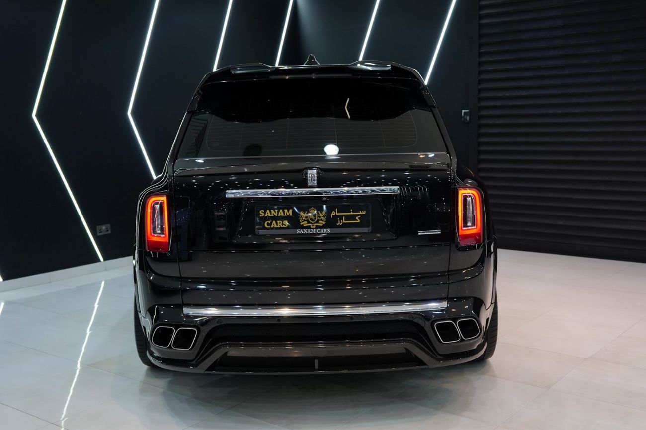 رولز رويس كولينان Mansory Kit 2021 Rolls-Royce Cullinan, Full Mansory Exterior Body Kit, Starlight. Rear Entertainment, GCC Specs!