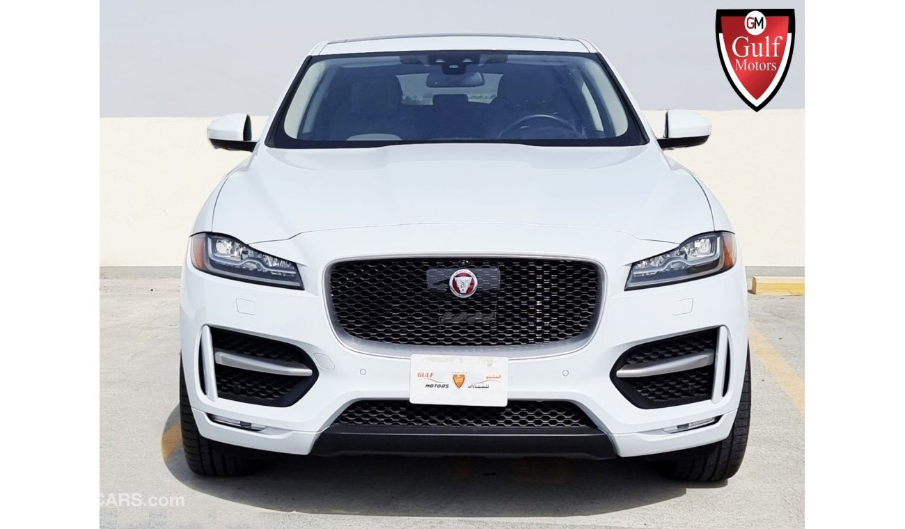 جاغوار F-Pace 2017-EXCELLENT CONDITION - FULL OPTION - LOW MILEAGE-VAT INCLUSIVE