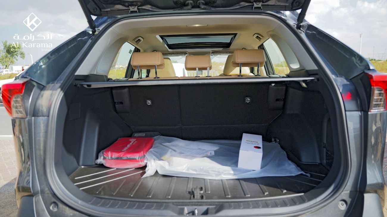 تويوتا راف ٤ محرك هجين سعة 2.5 لتر | إصدار محدود | رادار | ذاكرة للمقاعد | فتحة سقف بانورامية | كامل المواصفات