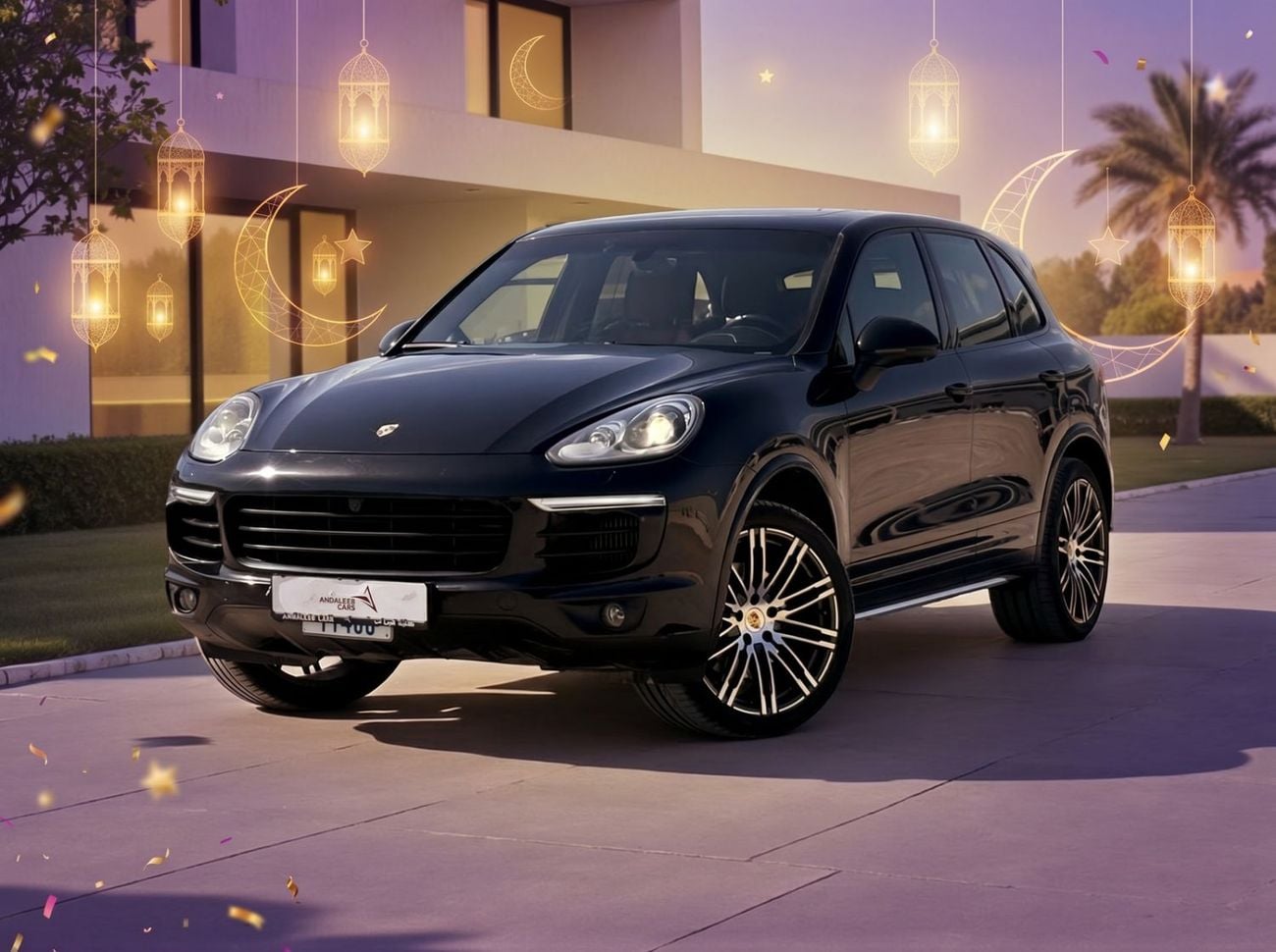 Porsche Cayenne !! EID SALE !! 1 YEAR FREE WARRANTY !!  AED 3,200 P.M | 0% DOWN PAYMENT | PORSCHE CAYENNE S 3.6L V6