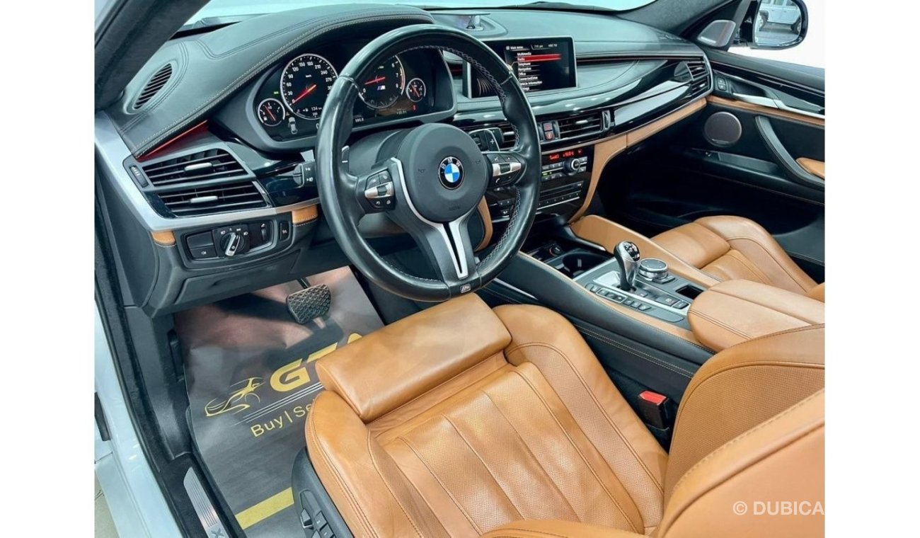 BMW X6M Std 2015 BMW X6M, Full Service History, Warranty, GCC