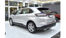 Ford Edge EXCELLENT DEAL for our Ford Edge Titanium AWD ( 2017 Model ) in Silver Color GCC Specs