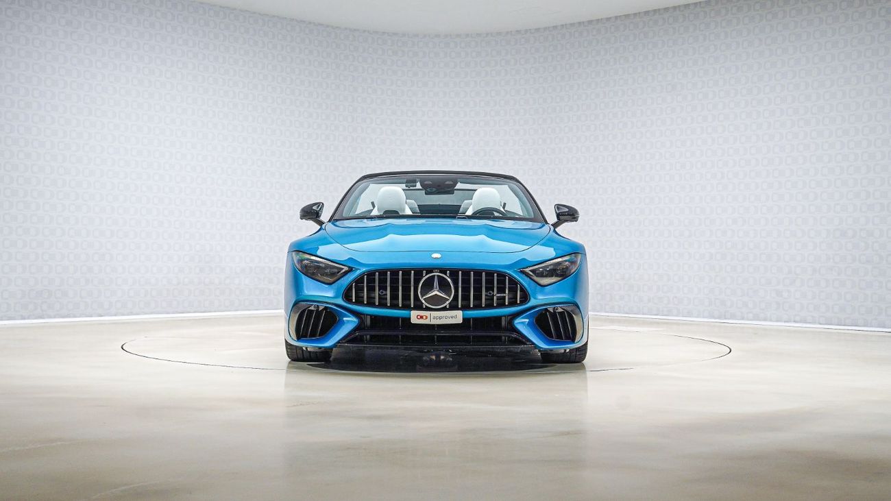 مرسيدس بنز SL 63 AMG | AED 8,631 | Up to 3 years Unlimited Warranty |