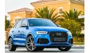 Audi RS Q3 Agency Warranty and Service Contract! GCC - AED 3,047 per month - 0% Downpayment