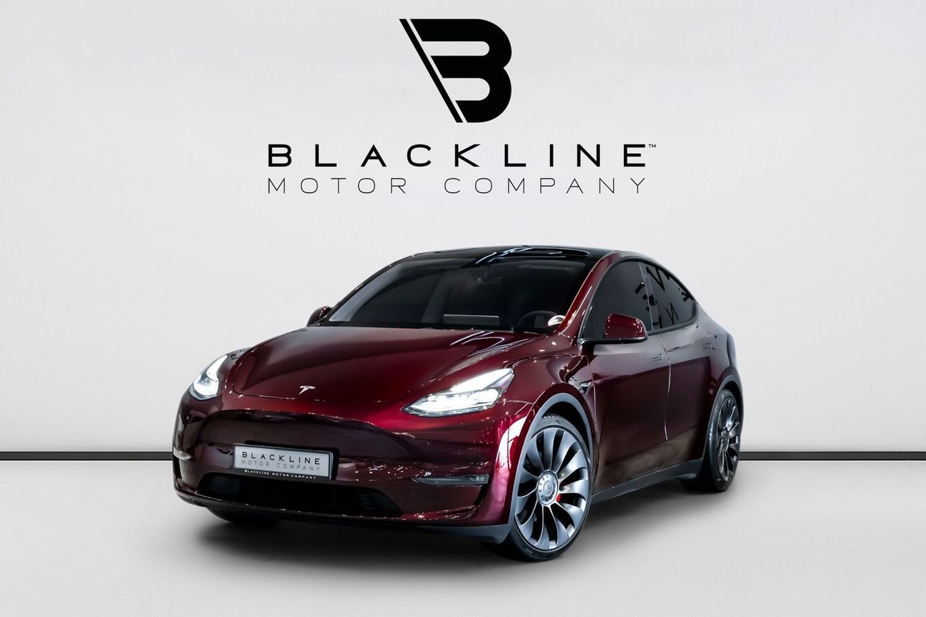 Tesla Model Y 2024 Tesla Model Y Performance, 2027 Tesla Warranty, 2031 Battery Warranty, Low KMs, GCC