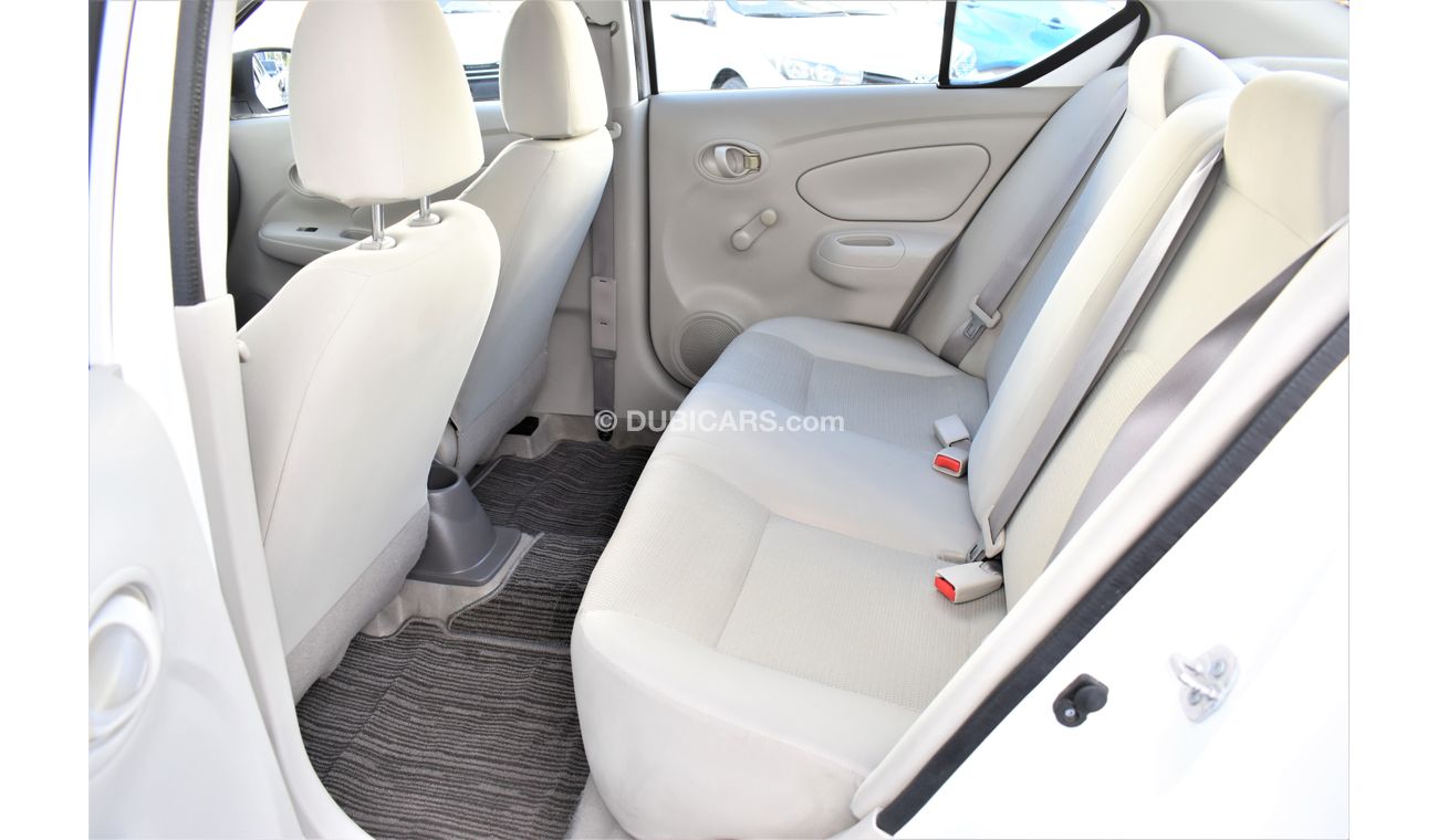 Nissan Sunny | AED 680 PM | 0% DP | 1.5L S 2018 GCC DEALER WARRANTY