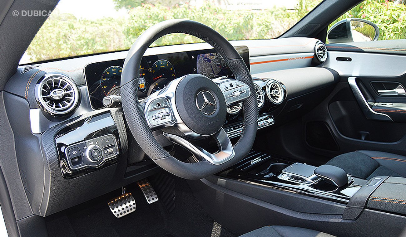 Mercedes-Benz CLA 200 2020, Edition 1, GCC, 0km w/ 2Yrs Unlimited Mileage Warranty + 3Yrs or 60,000km Free Service at EMC