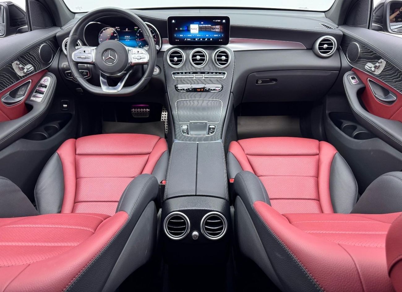 Mercedes-Benz GLC 200 2023 Mercedes Benz GLC200 AMG 4MATIC Coupe, 2028 Mercedes Warranty + Service Pack, Very Low Kms, GCC