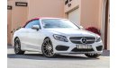 Mercedes-Benz C200 Cab AMG 2017 under warranty