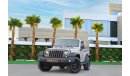 جيب رانجلر Willys | 2,250 P.M  | 0% Downpayment | Low KMs!