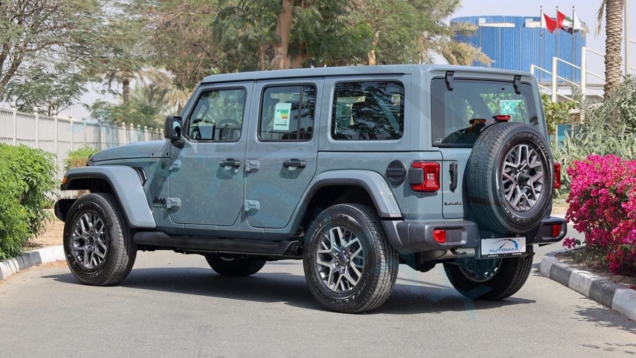 جيب رانجلر Unlimited Sahara I4 2.0T 4x4 2026 GCC 0Km With 3 Years Or 60,000Km Warranty @Official Dealer