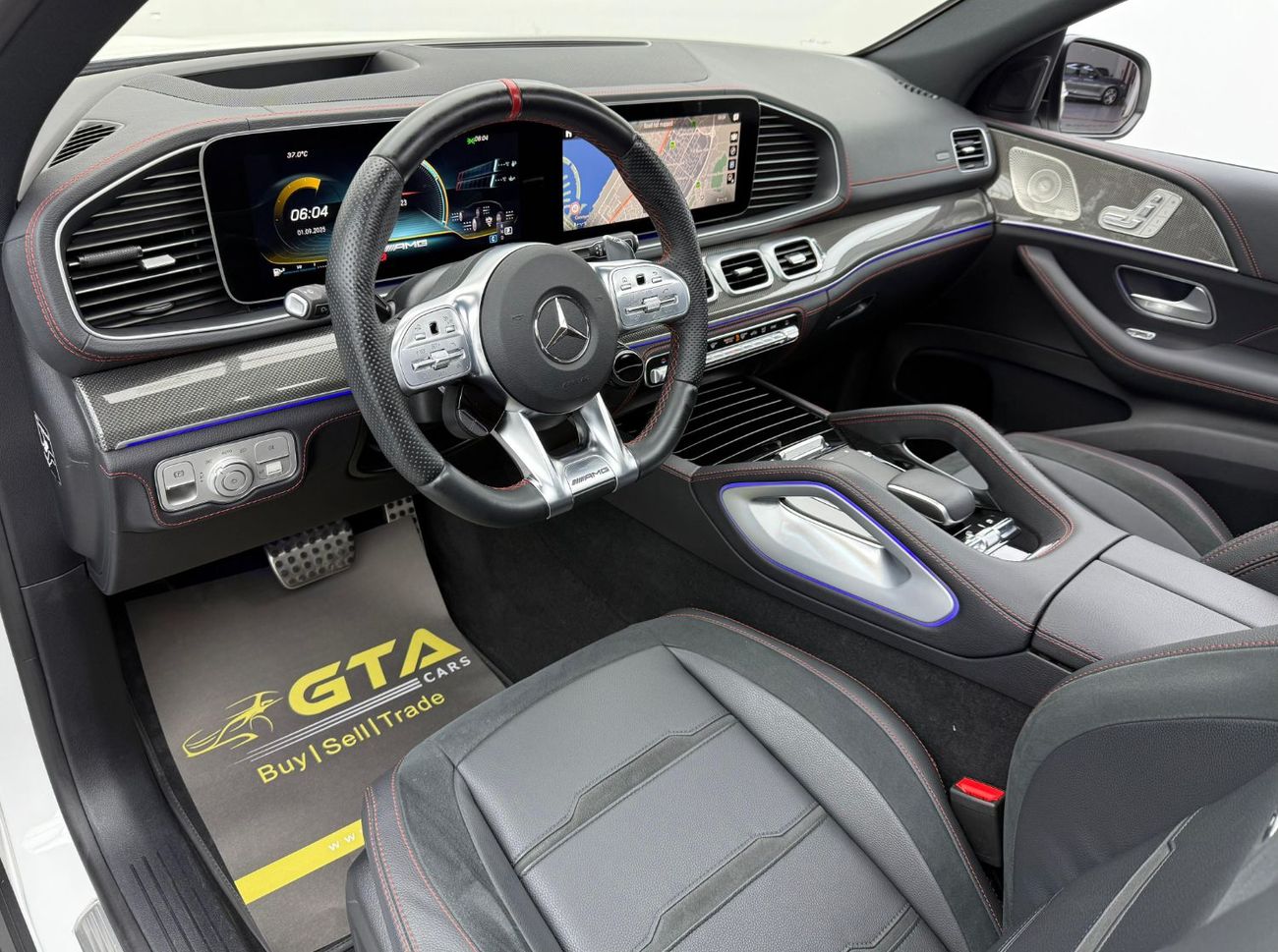 Mercedes-Benz GLE 53 AMG Coupe 4MATIC+ 2022 Mercedes Benz GLE53 AMG 4MATIC Coupe, 2027 MB Warranty + Service Pack, Low Km, GCC