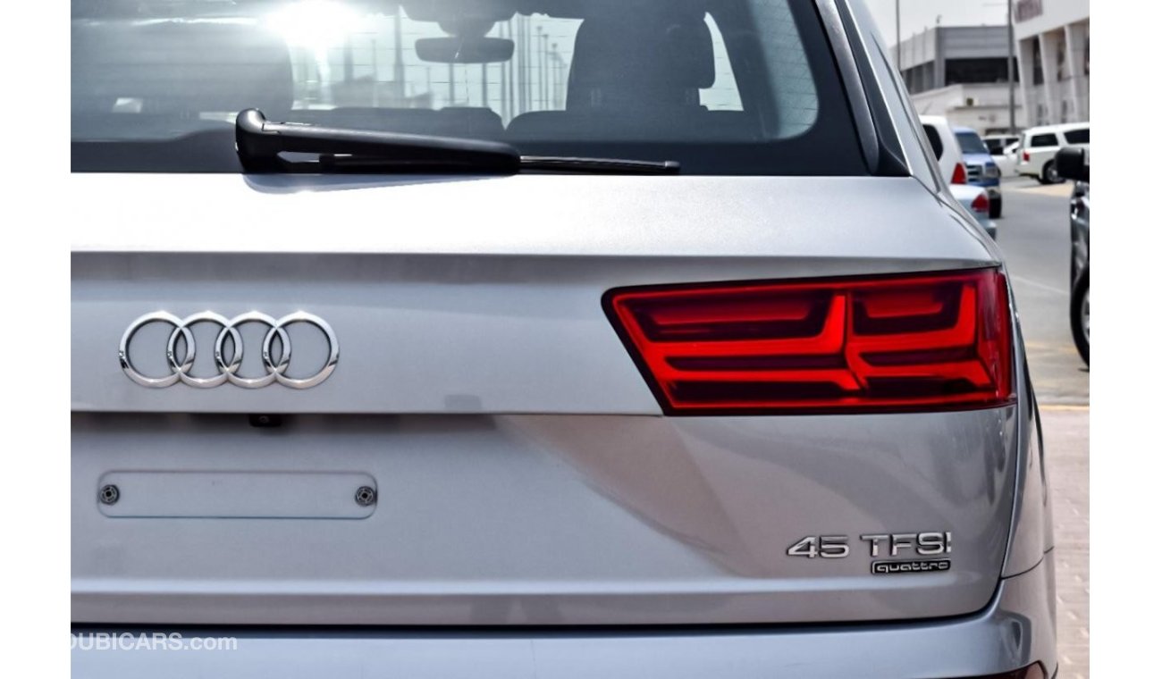 أودي Q7 2447 P.M | AUDI Q7 45 TFSI QUATTRO | 0% DOWNPAYMENT | IMMACULATE CONDITION