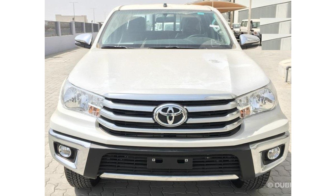 Toyota Hilux 2020YM 2.4 DC 4WD 6MT STD WIDE- أبيض داخل اسود متوفر