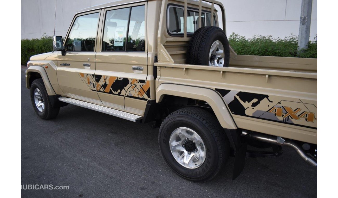 تويوتا لاند كروزر بيك آب 79 Double Cabin V6 4.0L Petrol MT- Full Option