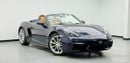 Porsche 718 Boxster STD 2017 Porsche 718 Boxster, 2026 Porsche Warranty, Full Porsche Service History, Fully Loaded, GCC