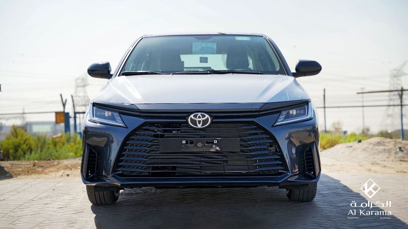 Toyota Yaris Y | 1.3L - 4-Cylinder | GCC Specs | Climate Control | Alloy Wheels | Rear Camera | NEW