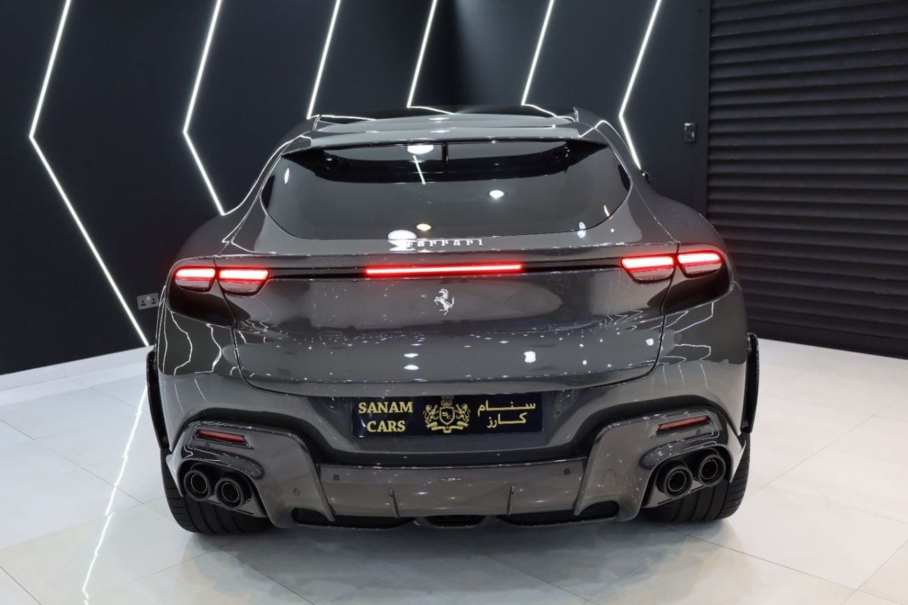 فيراري بوروسانجوي STD 2024 Ferrari Purosangue, Carbon Fiber Package, 360° Camera, Panoramic Roof, Dealer Service Package!!