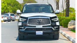 إنفينيتي QX80 2019 Luxury, 5.6 V8 4WD