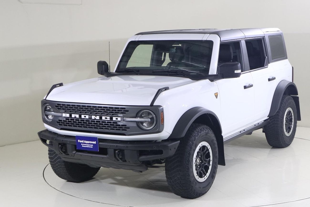 Ford Bronco B4D4722 BRONCO 4 DOORS BADLANDS 2.7L V6 ECOBOOST LTHR SSQTCH