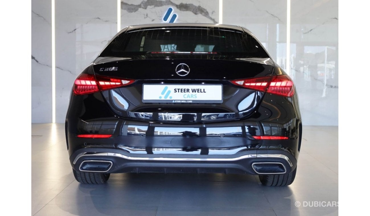 مرسيدس بنز C 200 بريميوم بريميوم PLUS HIGH | 5 YEARS WARRANTY AND SERVICE PKG UPTO 105KM